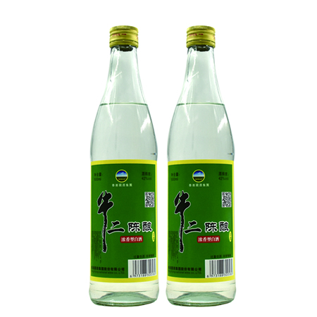 牛二陈酿 42°浓香型白酒