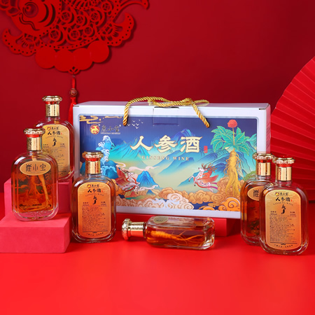 125ml×6人参小酒二两半