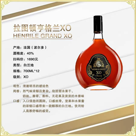 拉图顿享格兰XO