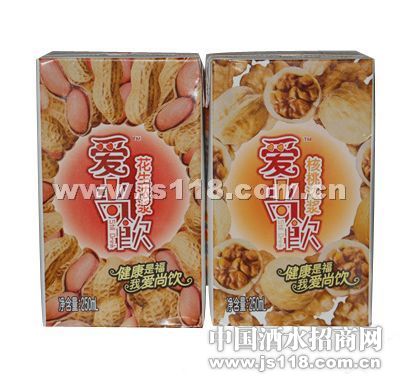 爱尚饮-核桃浓浆花生浓浆组合