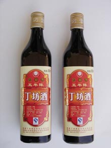 五年陈丁坊酒黄酒