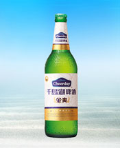 千岛湖啤酒瓶装金爽
