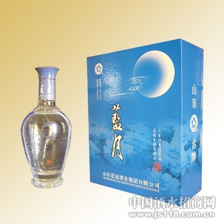花冠•蓝月