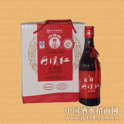 丹溪红红曲酒(玻璃圆瓶五年陈)