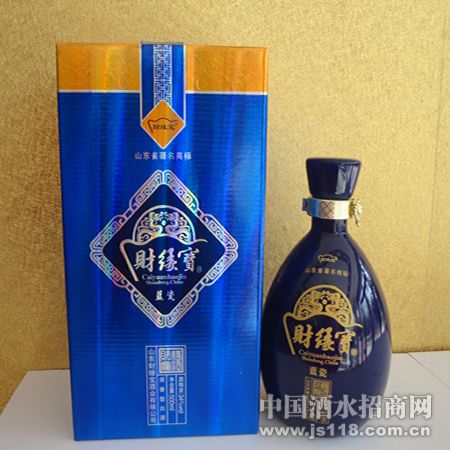 财缘宝蓝瓷
