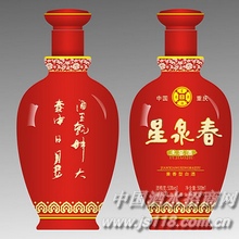 星泉春红瓶酒