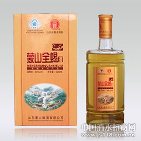 500ml39°蒙山全蝎酒