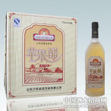 乳白苹果醋