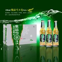 330ml紫晶雪5度啤酒