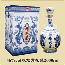 46%vol˫���໨��2000ml