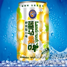 蓝马果啤