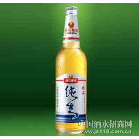 珠江精品纯生啤酒