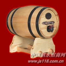 家庭装原木色5L卧式桶