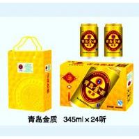 青岛金质345ml×24听