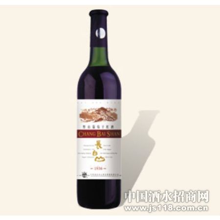 野山葡萄干红酒(白标)