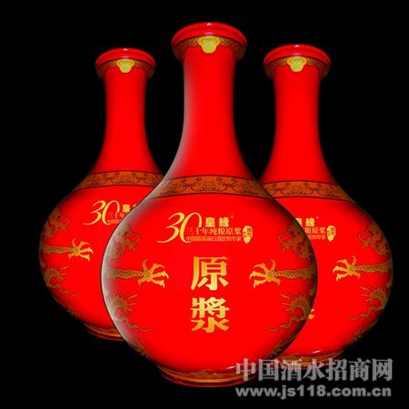 40.8度皇缘三十年纯粮原浆酒