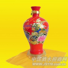 富贵花开坛装酒