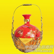 红花坛装酒