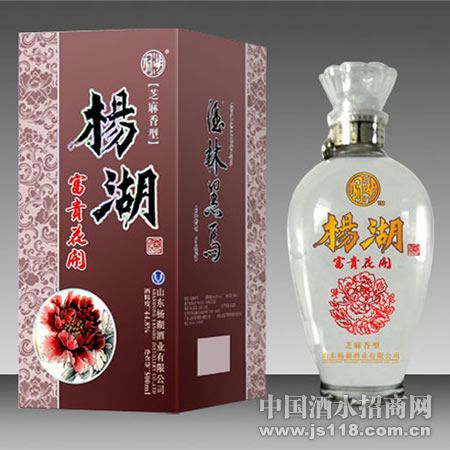 富贵花开芝麻香酒