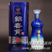 蓝彩绵春贡