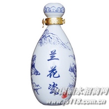 兰花瓷
