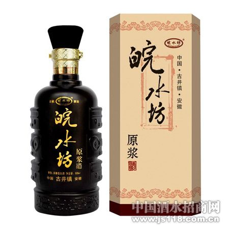 皖水坊原浆酒-八角木盒
