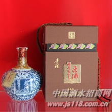 青花酒海不干青稞原酒