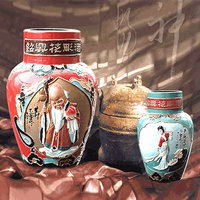 工艺彩坛花雕