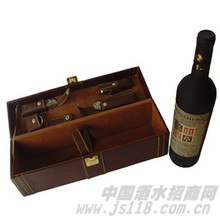 皮盒单支精品冬虫夏草干红葡萄酒
