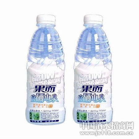 PET380ml果而富硒山泉水