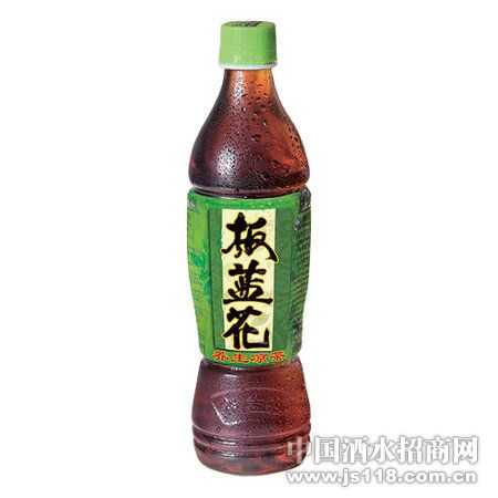 PET600ml板蓝花养生凉茶