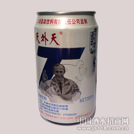 天外天白柠檬碳酸饮料
