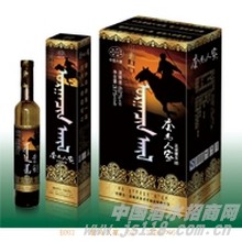 细高瓶套马人家酒