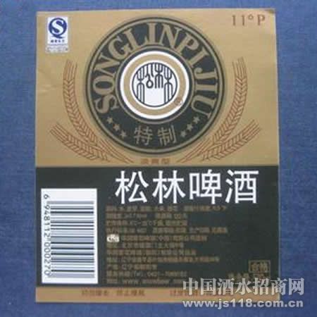 精品11度松林黑啤