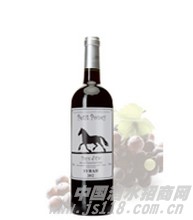 银马红葡萄酒