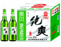 500毫升纯爽啤酒