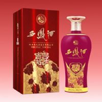 玫瑰红45度西凤酒喜