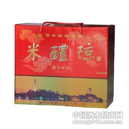 米醴琼商务酒礼盒6瓶装