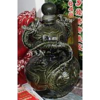 保龙青瓷二龙戏珠酒