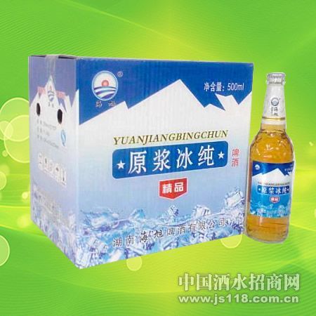 海旭9°原浆冰纯啤酒 1x12