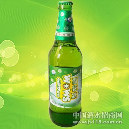 雪花全麦芽啤酒