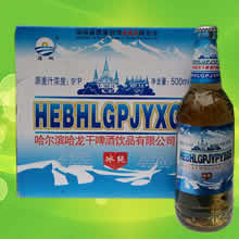 9度哈尔滨哈龙干冰纯500ML 1x12