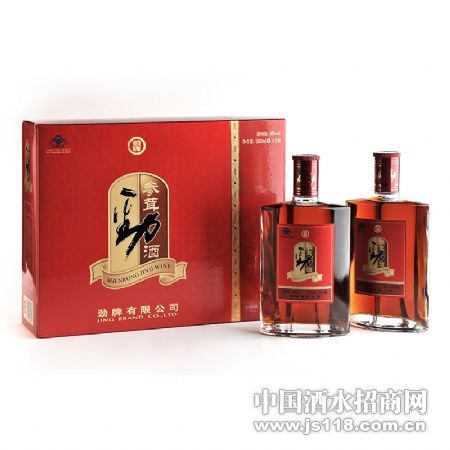 500ml 38度参茸劲酒礼盒(2瓶)