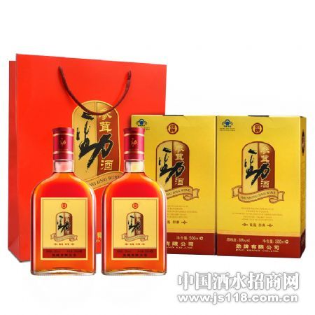 500ml 38度参茸劲酒优选经典礼盒(2瓶)