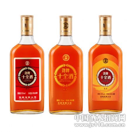 500ml35度礼盒装劲牌十全酒