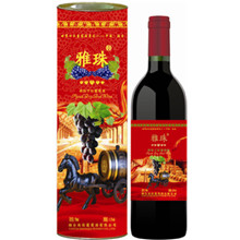 西拉干红普通酒圆筒