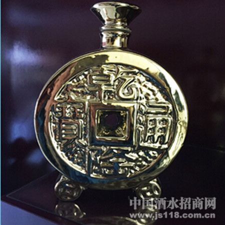 乾隆通宝金瓶