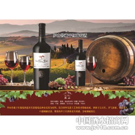 罗山窖藏干红葡萄酒