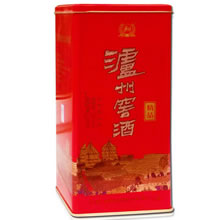 泸州窖酒精品铁盒