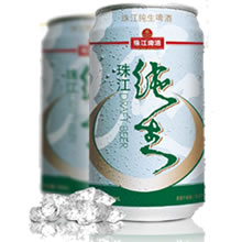 珠江纯生啤酒(罐装)
